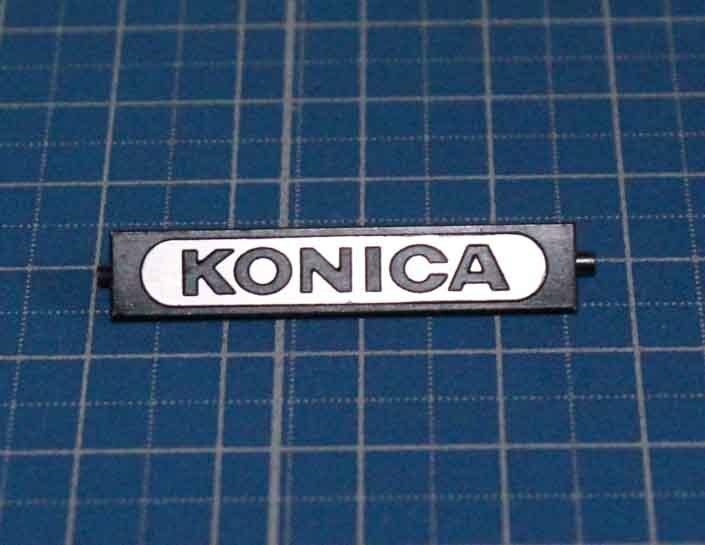 I[ei981]KONICA ロゴ　パーツ　コニカ　カメラ　カメラケース　アクセサリー