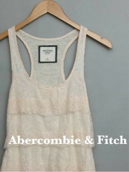 アバクロンビーアンドフィッチAbercrombie &Fitchトップス タンクトップ レディース ノースリーブ 女性用 XSサイズ&