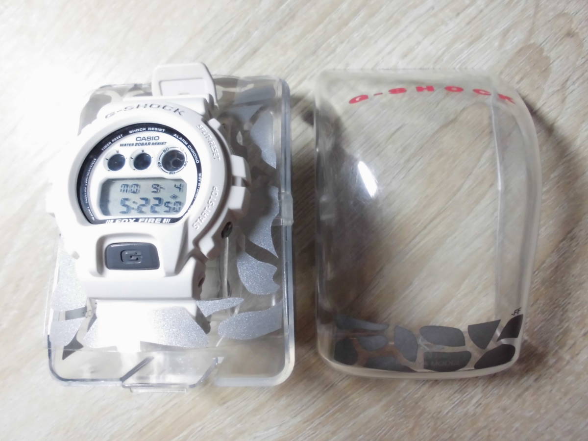 美品！箱付き カシオ ジーショック DW-6900 藤井フミヤさん限定 ハートマーク チェッカーズ CASIO G-SHOCK TRUE LOVE F-BLOOD 水色と空色