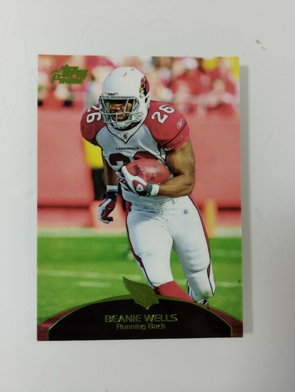 BEANIE WELLS 2011 NFL TOPPS PRIME カード カージナルス