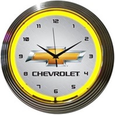 シボレー chevrolet レトロ ネオンクロック壁掛時計【新品】即決価格