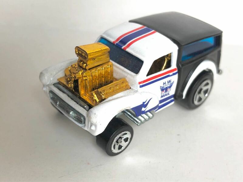 レア Morris Mini Woody Wagon Gasser Drag Race Car モーリス ミニ ウッディ ワゴン ギャッサー ドラッグ レース カー US Meal カラー