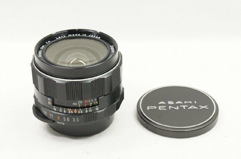 【アルプスカメラ】PENTAX ペンタックス Super Takumar 28mm F3.5 M42マウント 230821d