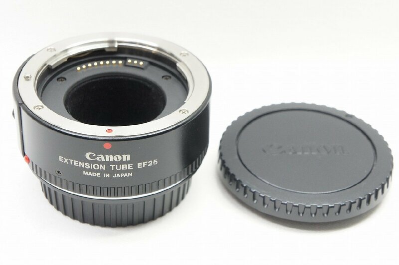 【アルプスカメラ】美品 Canon キヤノン EXTENSION TUBE EF25 エクステンションチューブ 230923ai