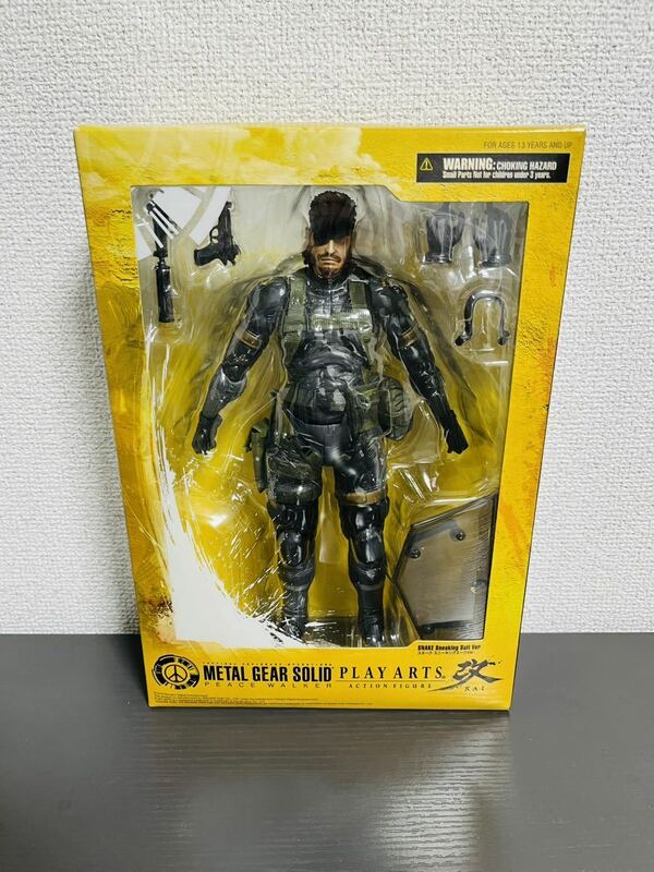 【中古品】PLAYARTS改 METAL GEAR SOLID PEACE WALKER SNAKE Sneaking Suit Ver.