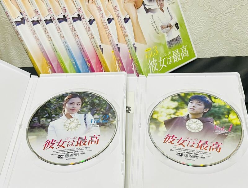 韓国ドラマ DVD 韓流 「彼女は最高」全10巻　DVD BOX1・2 主演　リュ・シウォン　コレクター