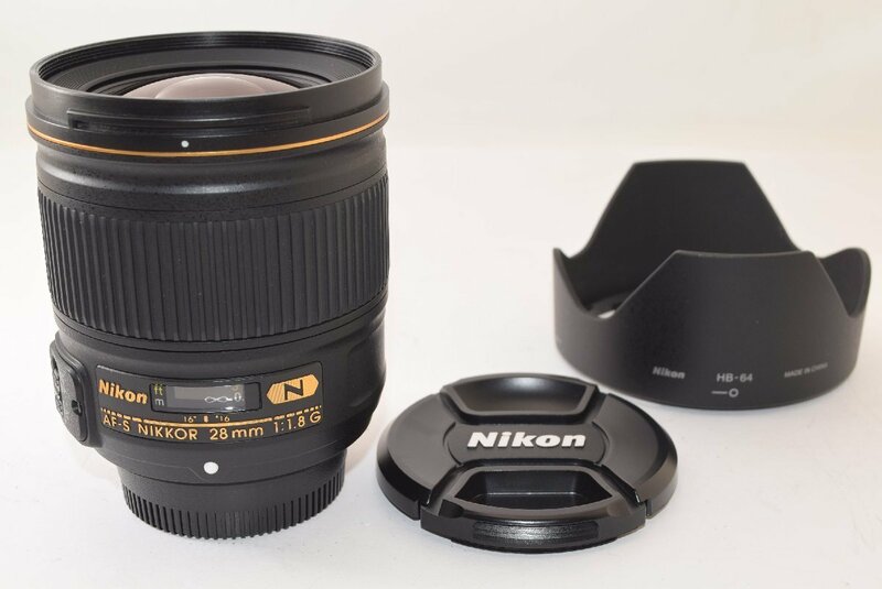 ★極上品★ Nikon ニコン AF-S NIKKOR 28mm F1.8G 2309095