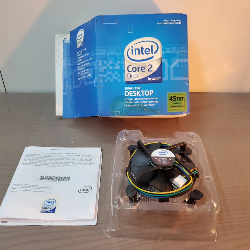 Intel Core2Duo CPUクーラー インテル 冷却ファン クーラー未使用