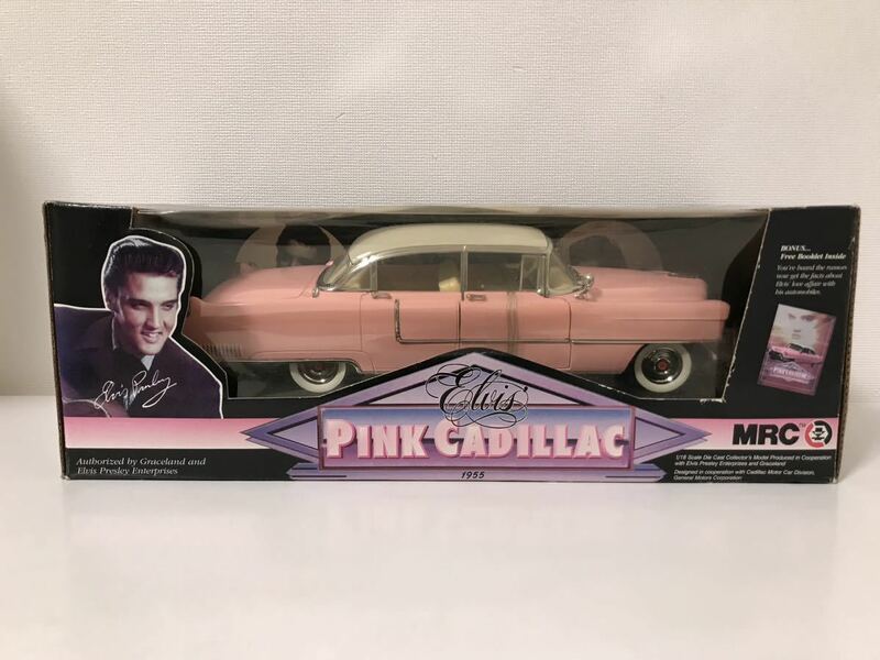 MRC 1/18 1955 ピンクキャデラック エルビスプレスリー エルヴィス pink Cadillac Elvis Aron Presley