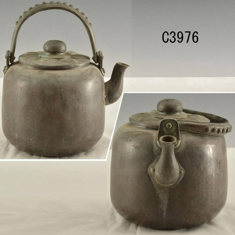 C03976 銅製湯沸：真作