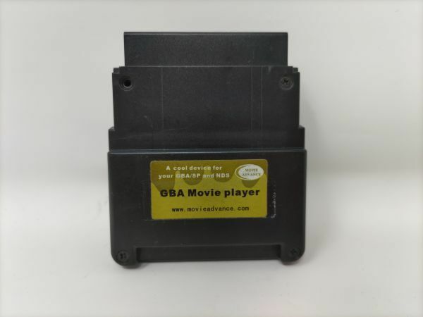 激レア 社外品オプション GBA MOVIE PLAYER GBAMP CF コンパクトフラッシュ版 起動確認品 アドムービー オリジナル版 advance SP ミクロ