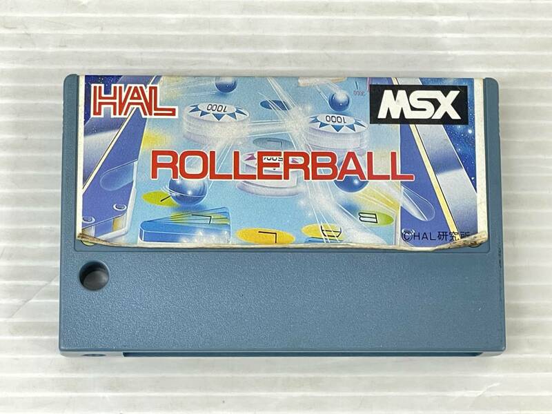 ◆ローラーボール ROLLERBALL HM-015 MSX カセットのみ 動作未確認 中古品 sygetc062003