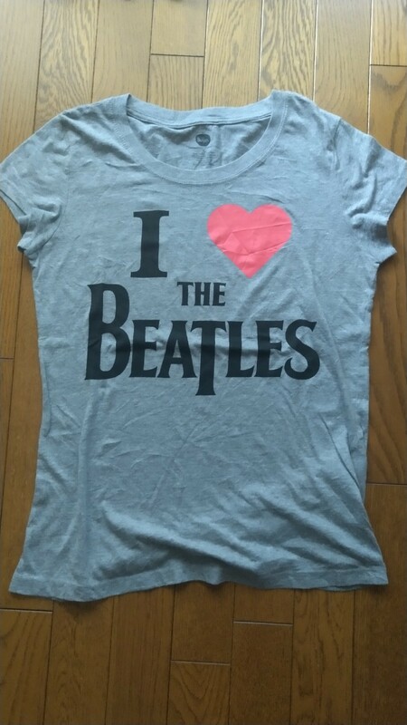 THE BEATLES ザ・ビートルズ I LOVE the BEATLES 半袖 Tシャツ XL