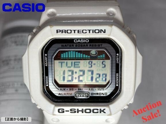 ★☆【可動品】CASIO カシオ G-SHOCK G-LIDE GLX-5600（3151） 腕時計 タイドグラフ ムーンデータ ホワイト 20気圧防水 取説付属★☆