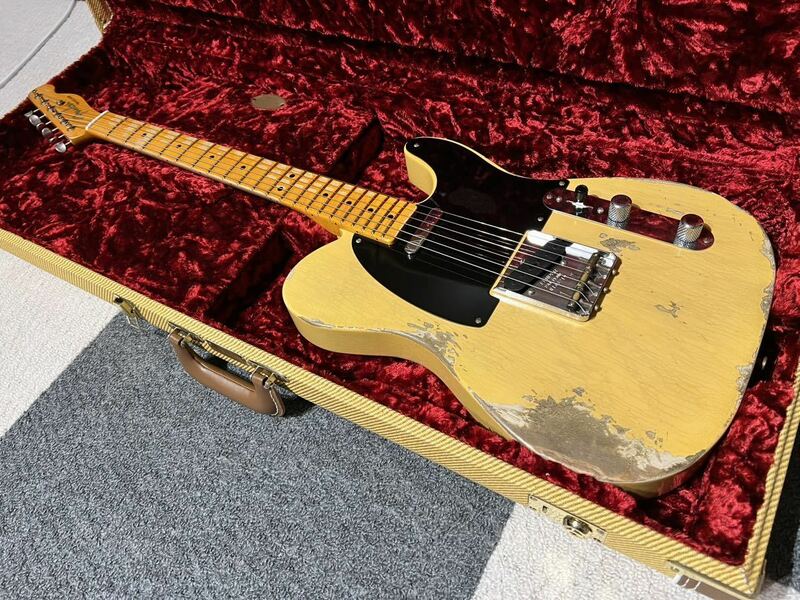 Fender Custom Shop Limited Edition 70th Anniversary 1950 Broadcaster Heavy Relic (Nocaster Blonde) 2020