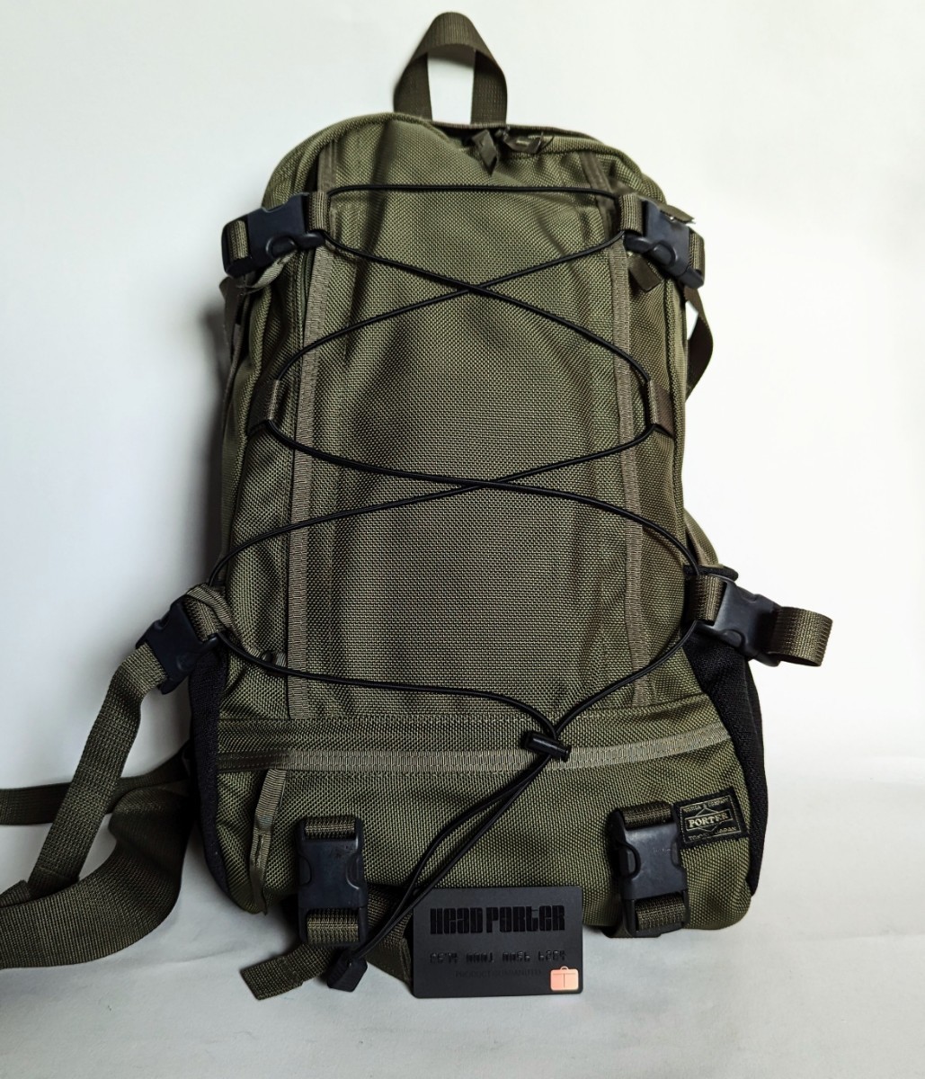 HEAD PORTER リュック デイパック バイシクル バッグ ヒート カーキ