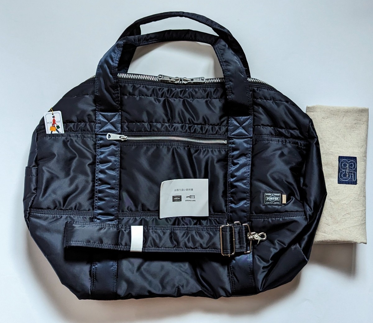 ★未使用★ PORTER × jjjjound ショルダーバッグ バッグ ボストンバッグ ジョウンド タンカー TANKER