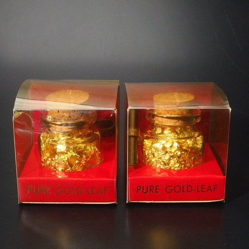 食用金箔2箱セット　ピュアゴールド　ピンセット付 金粉 金箔 瓶入り 伝統工芸 金沢純金箔