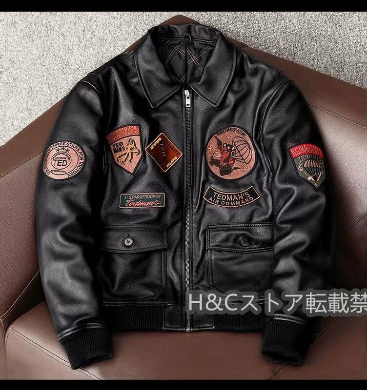 ライダース レザージャケット シープスキン 本革 バイクレザー メンズファッション 革ジャン S～5XL