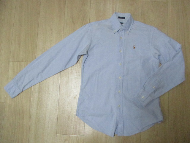ラルフローレン・（株）インパクト２１・長袖ボタンダウンシャツ・サイズ0