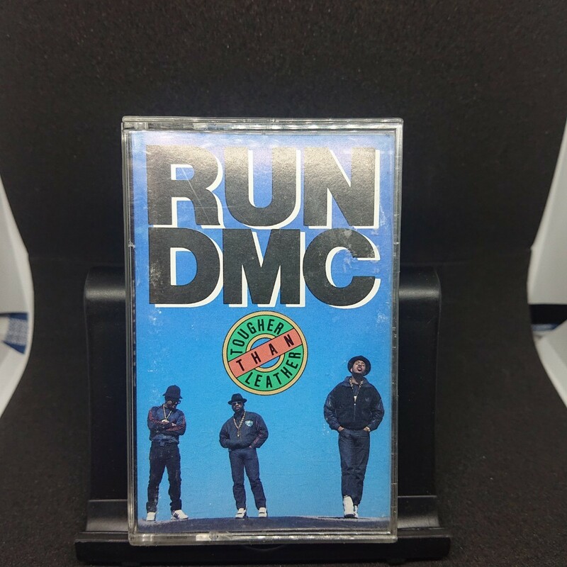 カセットテープ　RUN-DMC　TOUGHER THAN LEATHER
