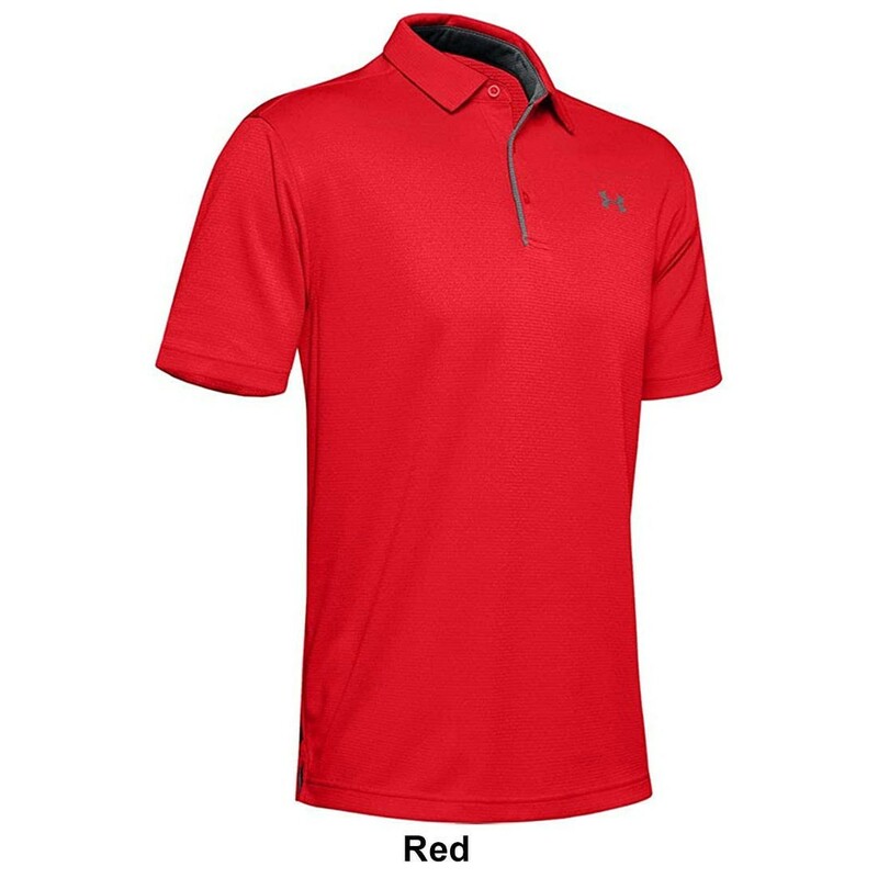 (SALE)UNDER ARMOUR(アンダーアーマー)ポロシャツ 半袖 ゴルフ メンズ Polo Shirt 1290140 Red(600) S ua94-1290140-600-s★2