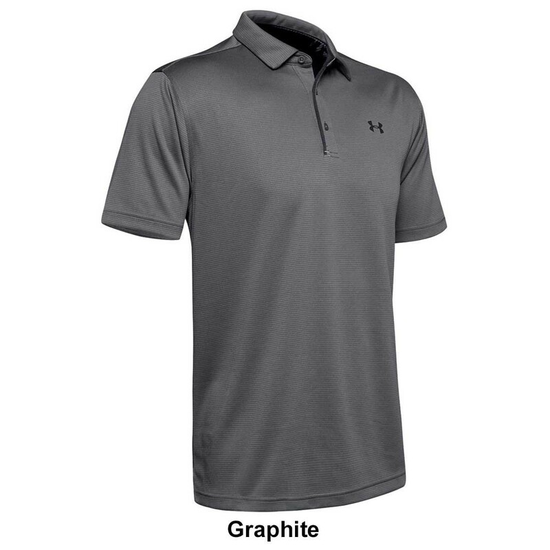 (SALE)UNDER ARMOUR(アンダーアーマー)ポロシャツ 半袖 ゴルフ メンズ Polo Shirt 1290140 Graphite(040) S ua94-1290140-40-s★3