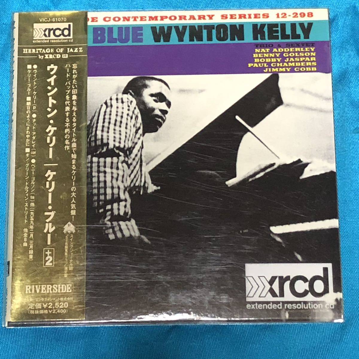送料無料！激レア★紙ジャケ高音質xrcdウイントン・ケリーWYNTON KELLY「ケリー・ブルー＋2」