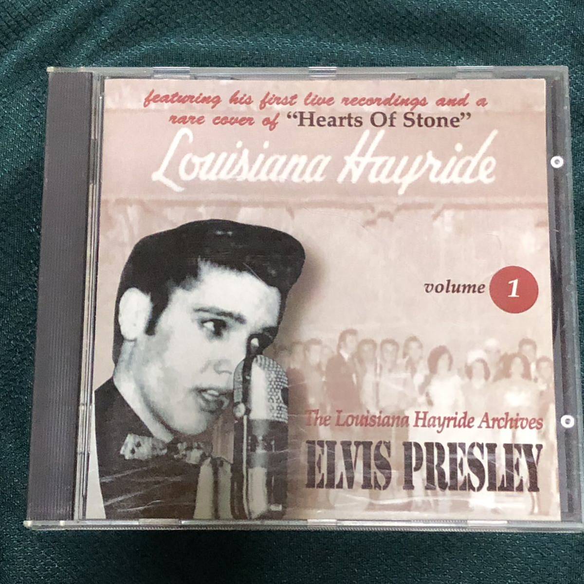 ELVIS「THE LOUISIANA HAYRIDE ARCHIVES VOL.1」50'sロカビリーライブ盤オマケ付！