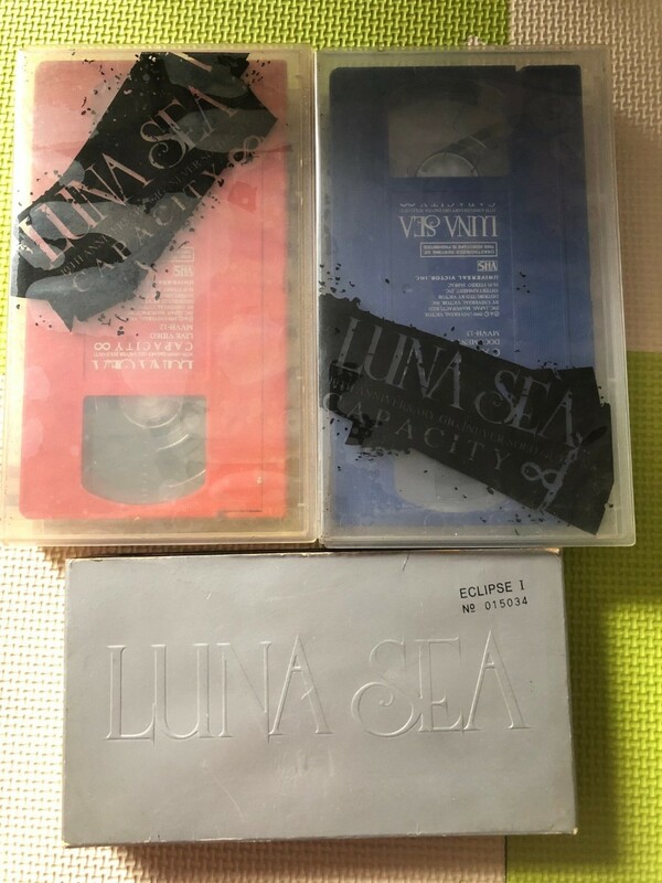 LUNA SEA★　レア貴重VHS3本セット　激美品☆状態◎