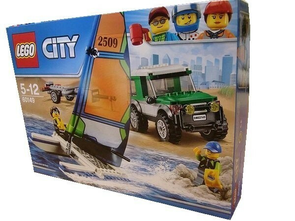凸レゴ 60149 シティ ヨットと4WDキャリアー /LEGO凸