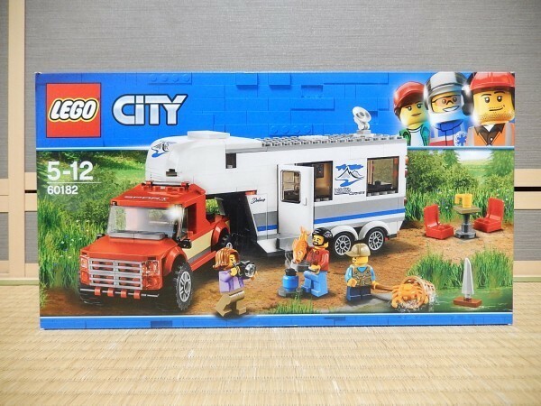 凸レゴ 60182 シティ キャンプバンとピックアップトラック /LEGO凸