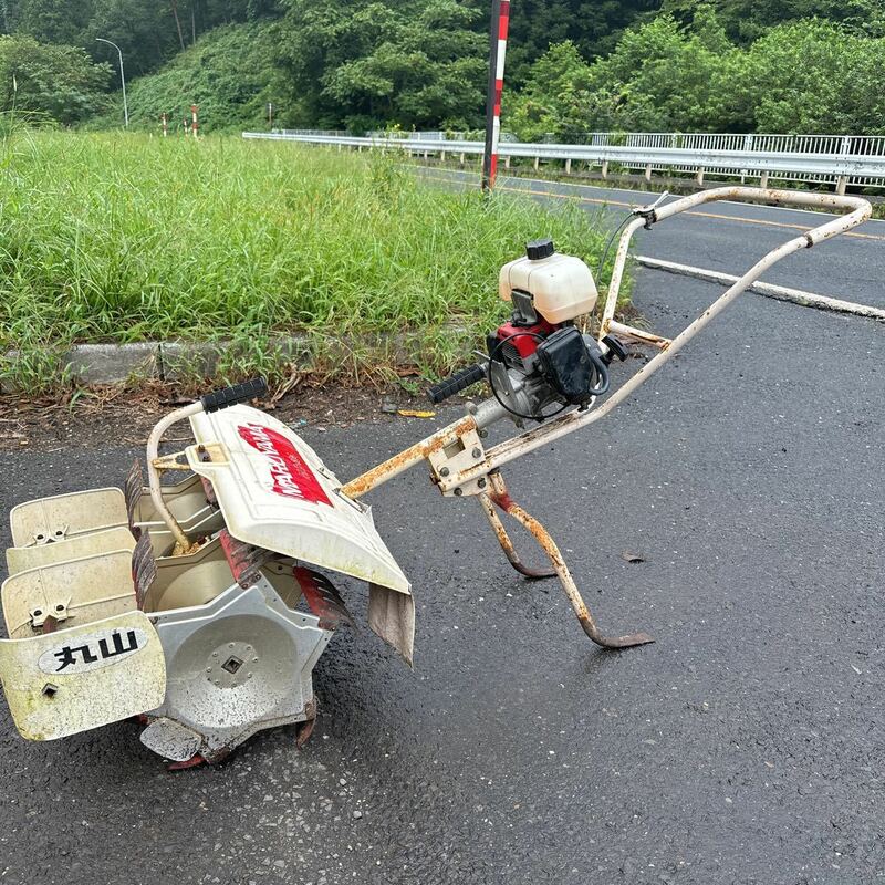 水田除草機 丸山 MKC 304 動力 中耕除草機 丸山 TD40 動作確認済み