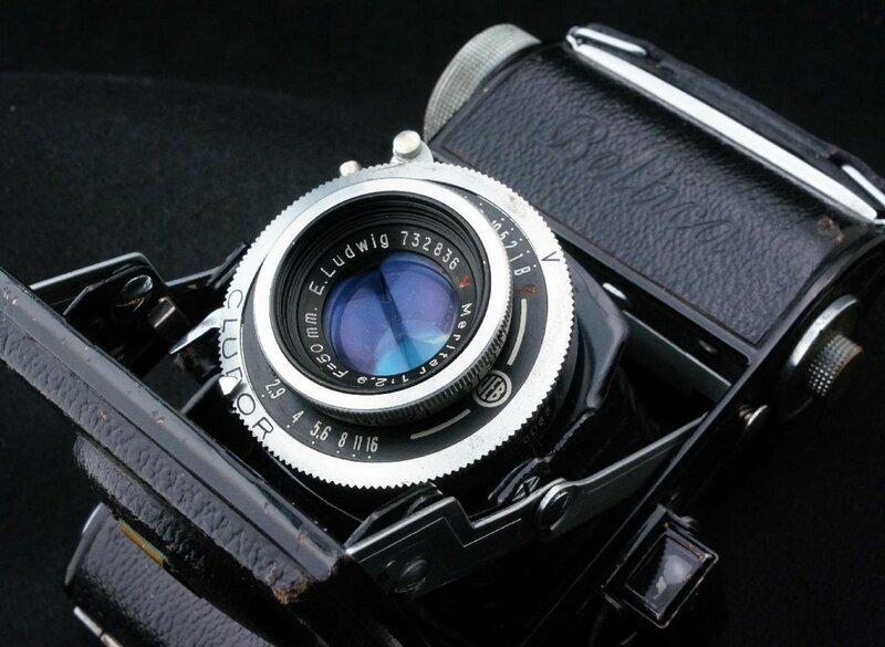 Belca Beltica 初代 E.Ludwig Mritar 50mm F2.8 35mm判の小型フォールディングカメラ!! 0516