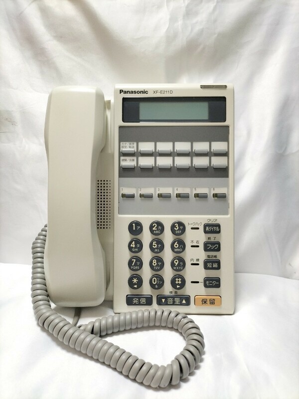 Panasonic ビジネスフォン デジタル多機能電話機 XF-E211D No.417