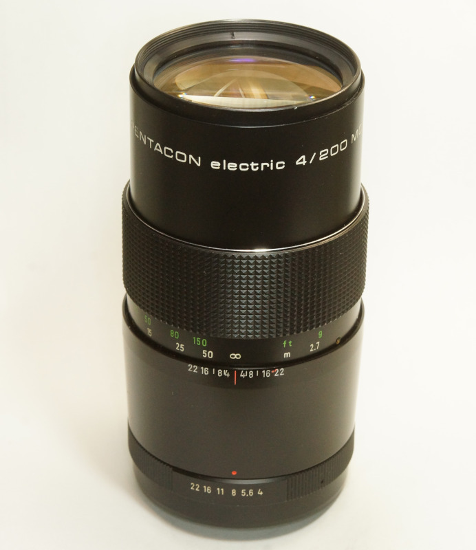 ドイツ製 PENTACON electric 4/200 MC M42 14NA-605 ブラック マルチコート