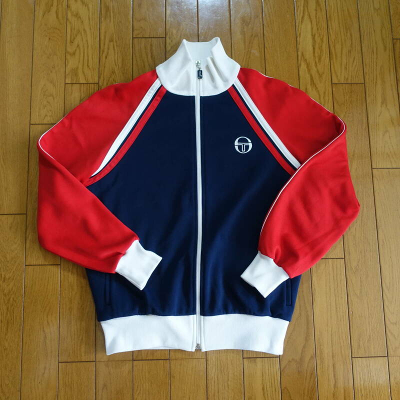 SERGIO TACCHINI Track Jacket M 紺赤白 タッキーニ