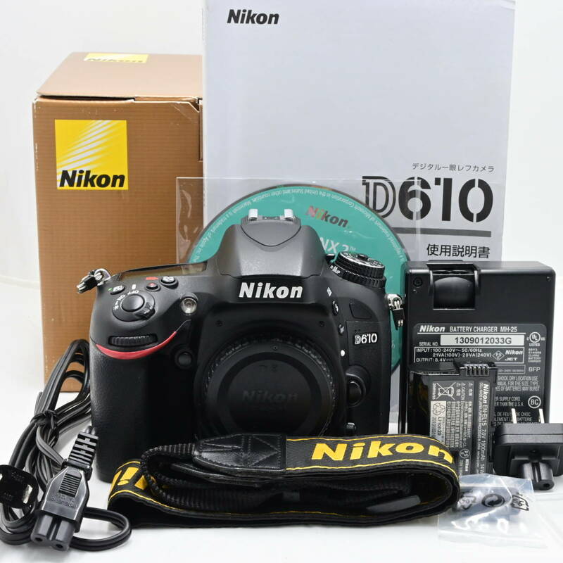 シャッター回数『5900』ニコン　Nikon デジタル一眼レフカメラ D610