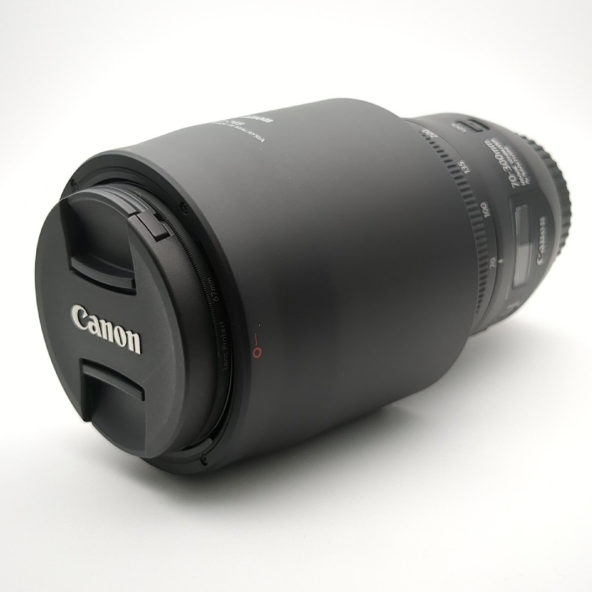 【美品】 CANON キャノン EF 70-300mm 望遠ズームレンズ f/4-5.6 IS Ⅱ USM レンズ カメラレンズ 中古