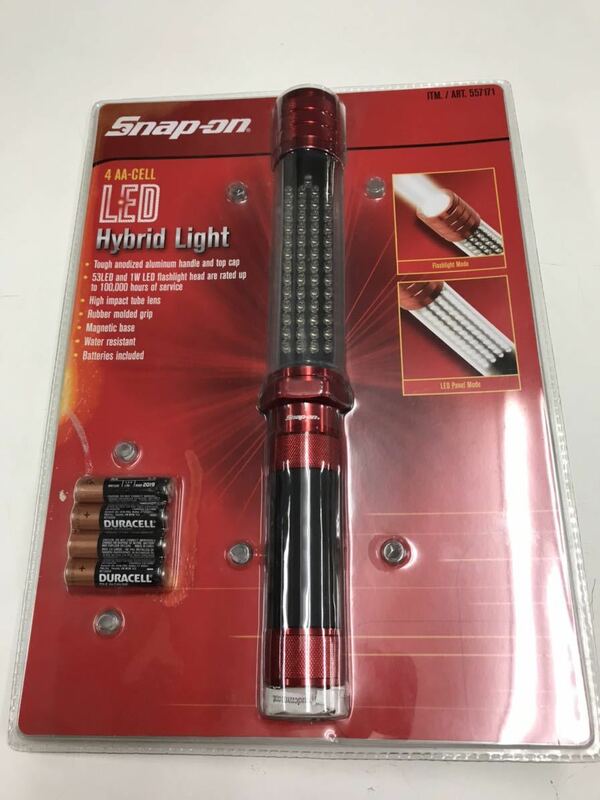 ロ2309-3062 Snap-on LED Hybrid Light ハイブリッドワークライト LED 作業用 未使用品 80-100サイズ発送予定