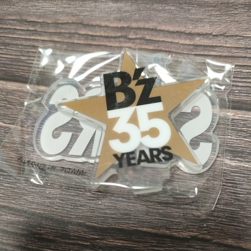 B'z★ LIVE-GYM Pleasure2023 STARS 会場限定 ガチャガチャ★アクリルスタンド★35周年★(袋未開封品) 