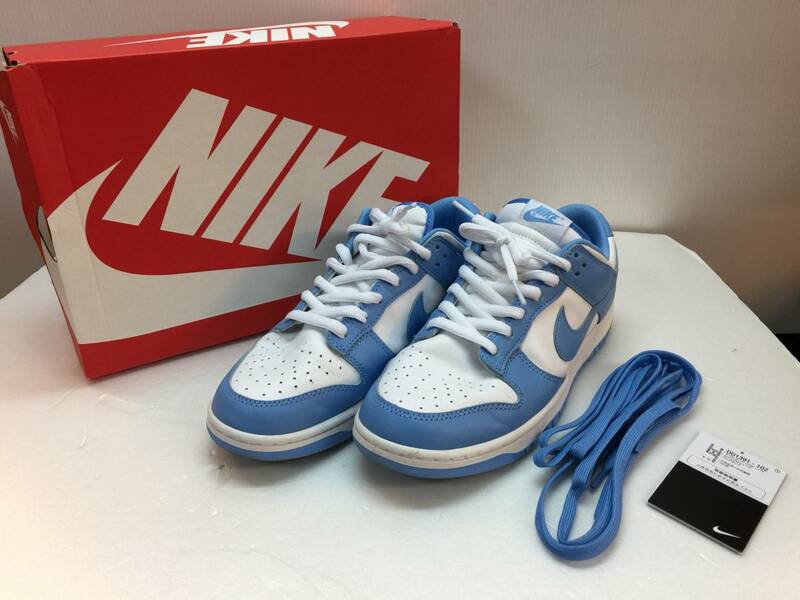 ●USED● NIKE DUNK LOW RETRO ナイキ ダンク ロー レトロ UNC DD1391-102 28cm 