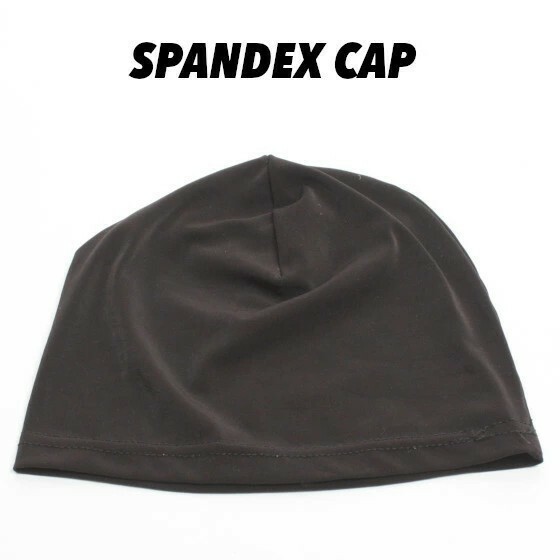 SPANDEX CAP スパンデックス キャップ ブラック 黒 バンダナ まとめ売り 伸縮 海賊 スカルキャップ スカル ビーニー ドゥーラグ DU-RAG USA