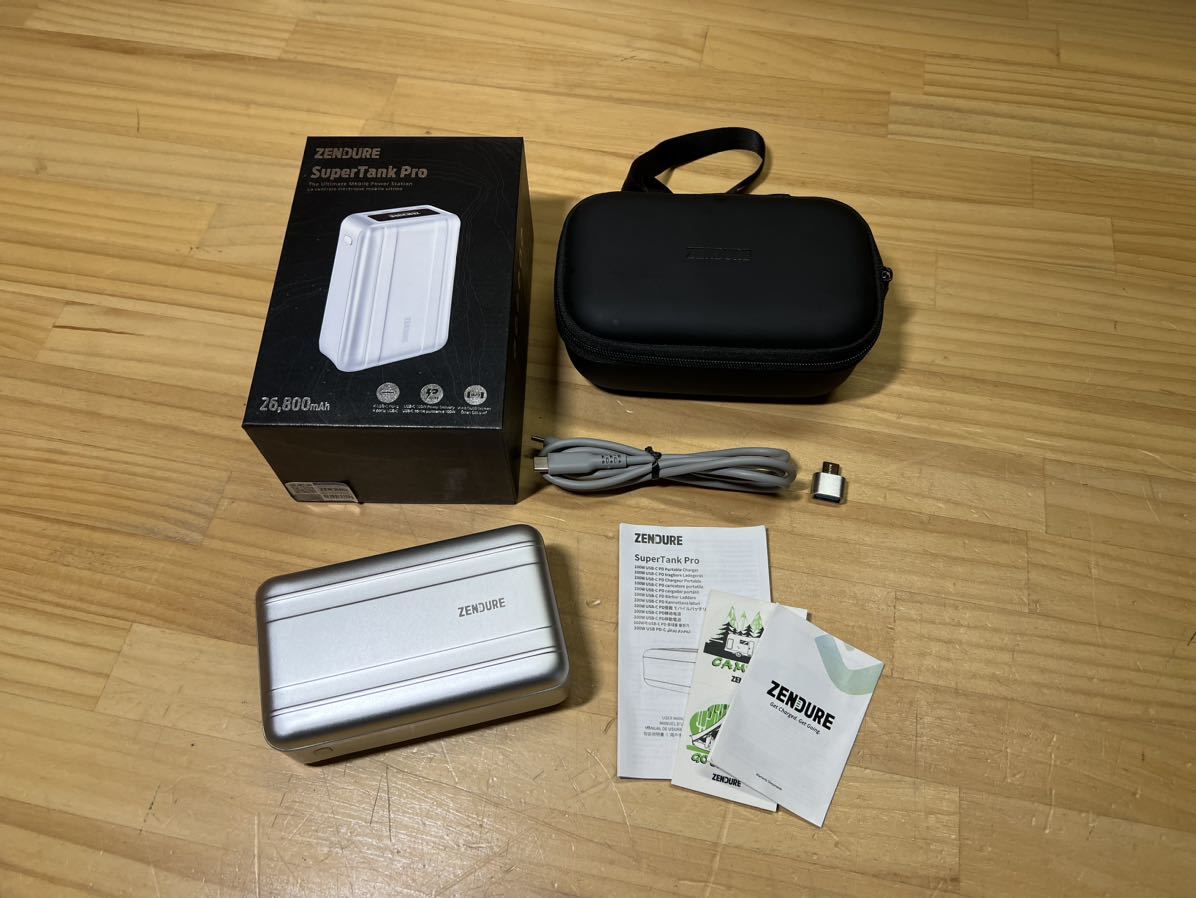 M1★969【ZENDURE】SuperTank Pro ZDG2STP 26800mAh