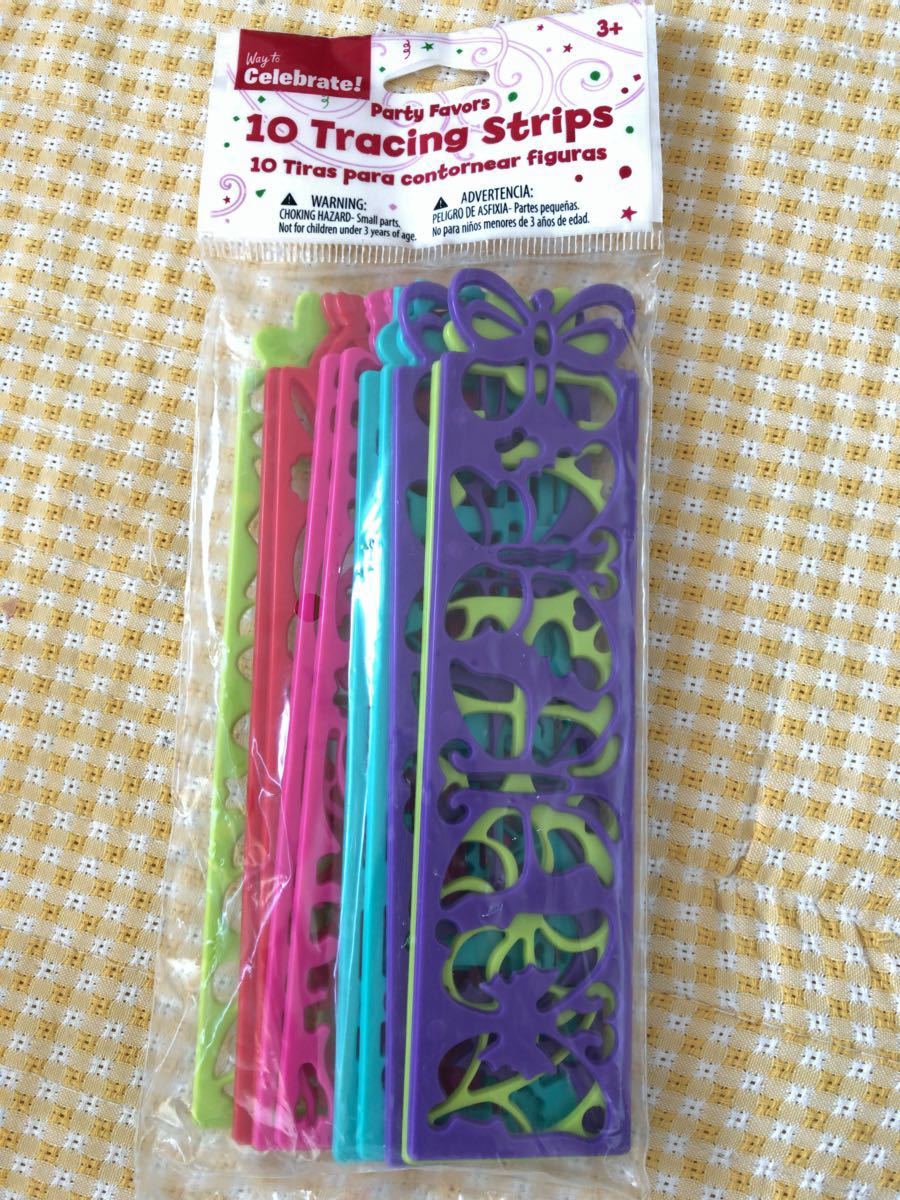 【新品】送料込　tracing strips 10枚 海外雑貨