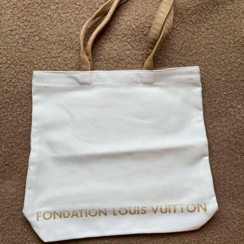 【新品/即決】ルイヴィトン美術館 トートバッグ Fondation Louis Vuitton フォンダシオン ルイヴィトン