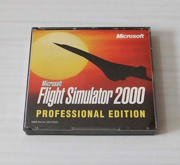 Microsoft Flight Simulator 2000 Professional Edition 輸入版