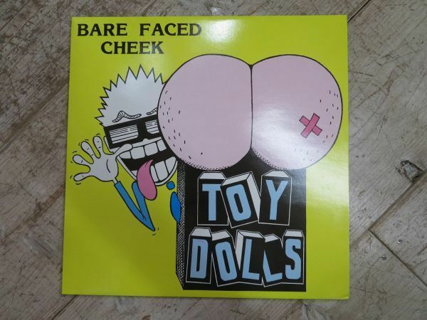 【中古】 LP盤 Toy Dolls/Bare Faced Cheek トイドールズ 1987年 検索用⇒ Bare Faced Cheek/Bare Faced Cheek/A. Diamond/D0917