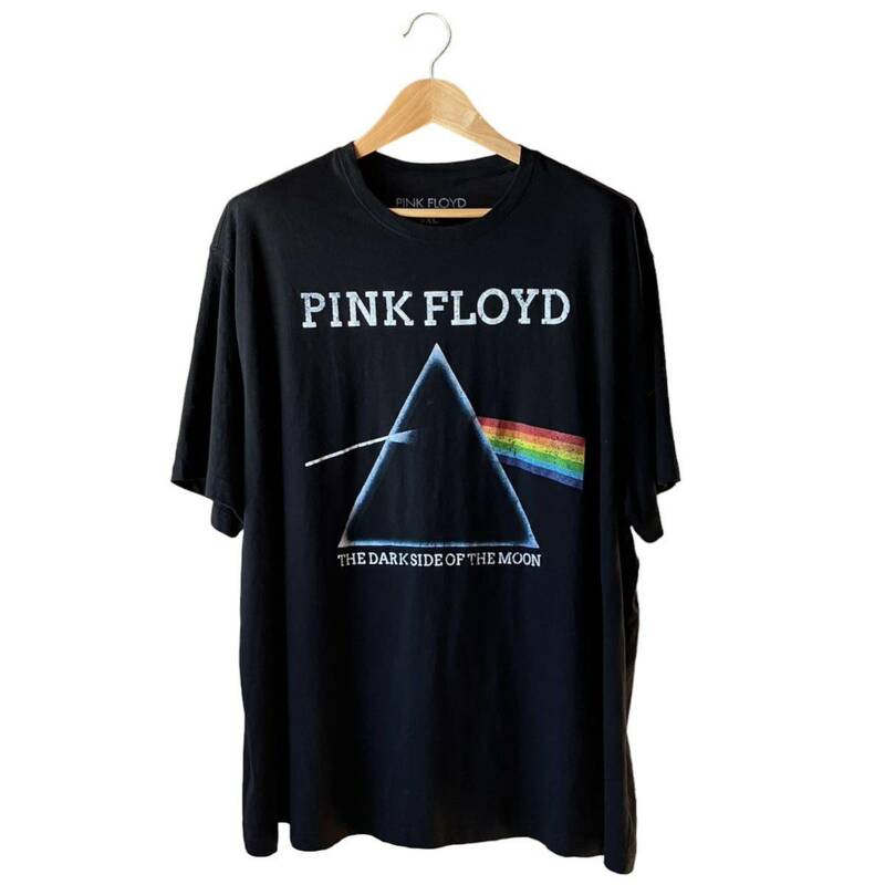 【USA古着】美品 PINK FLOYD ピンクフロイド オフィシャルプリントTシャツ 狂気 ブラック 3XL ビッグサイズ／アメリカ古着半袖オールド