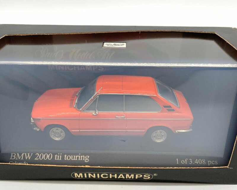 △MINICHAMPS ミニチャンプス BMW 2000 tii tourig Colorado オレンジ 1972